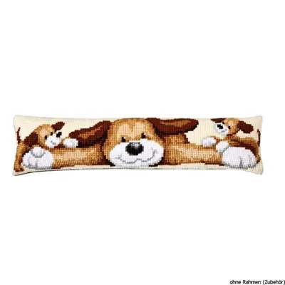 Produktbild von Vervaco stromlinienförmiger Luftschneider "Dogs", Stickmuster