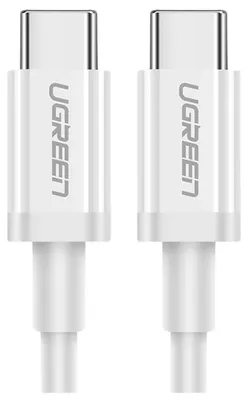 Image de Câble Usb-C Do Usb-C Ugreen Us264, 60W, 0.5M (Biały)