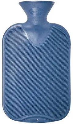 Productafbeelding van Fashy Kruik warmwaterzak saphir enkel rib (2000 ml)