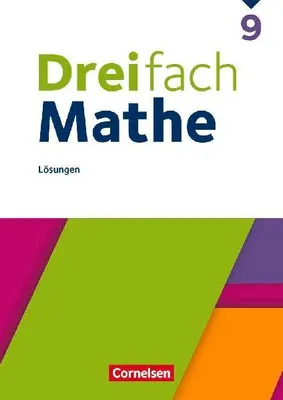 Produktbild von Dreifach Mathe 9. Schuljahr - Ausgabe 2021 - Lösungen zum Schulbuch