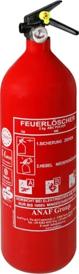 Produktbild von Protex Pulver Feuerlöscher für KFZ PD 2 GA 2kg ABC-Pulver