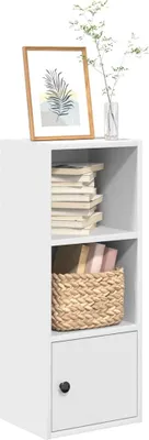 Produktbild von "im Angebot" Bücherregal, Standregal, Aufbewahrungsregal, Weiß 31x24x77 cm Holzwerkstoff - Aktenregal CC24544