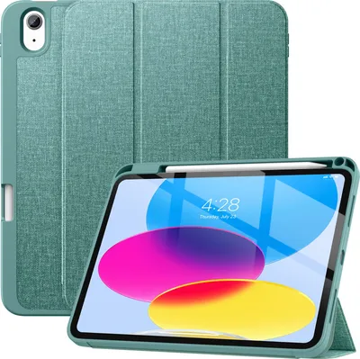 Produktbild von Solidenz TriFold Sleeve iPad 11 en iPad 10 - 2025 / 2022 10.9 inch - Light groen
