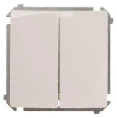 Image de Contact-Simon BMW5L.01/11, Plastique, Blanc, IP20, IP44, 250 V, 10 A, 75 mm