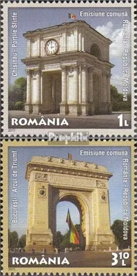 Produktbild von Briefmarken Rumänien 2011 Mi 6562-6563 (kompl.Ausg.) postfrisch Beziehung mit Moldawien