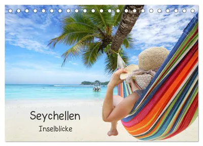 Produktbild von Seychellen Inselblicke (Tischkalender 2027 DIN A5 quer), CALVENDO Monatskalender