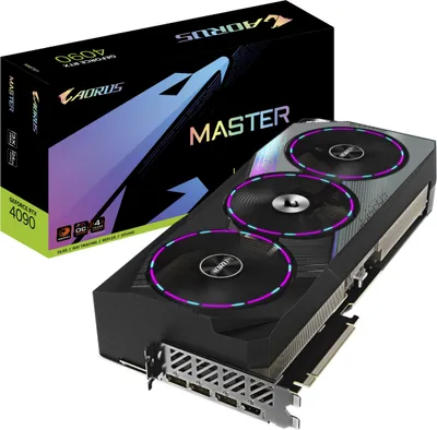 Obrázok produktu pre Gigabyte AORUS GeForce RTX 4090 MASTER 24G - Grafické karty