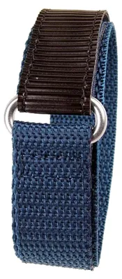 Produktbild von Minott Textil Klettband schwarz/blau 20mm mit Klettverschluss 19139