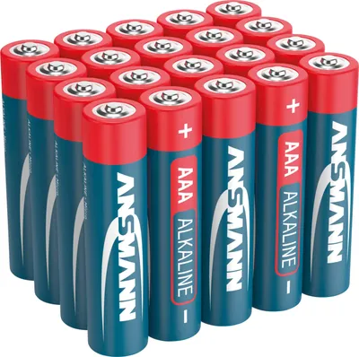 Produktbild von Ansmann 5015538, Alkali, 1.5 V, 10.5 mm, 10.5 mm, 44.5 mm, AAA / LR03