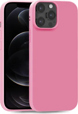 Produktbild von Hülle für Apple iPhone 12 Pro Max - Handyhülle Cover aus Silikon in Rosa