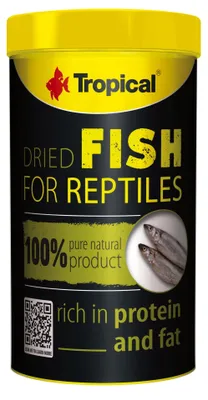 Produktbild von Tropical Dried Fish Food für Reptilien 250 ml