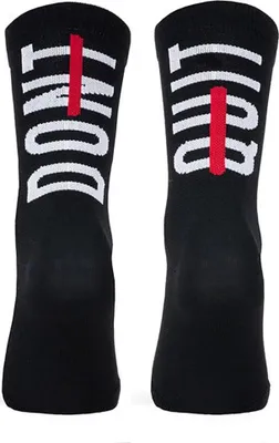 Produktbild von Pacific Socks Don´t Quit Socken Schwarz EU 42-45 Herren,Damen Schwarz EU 42-45