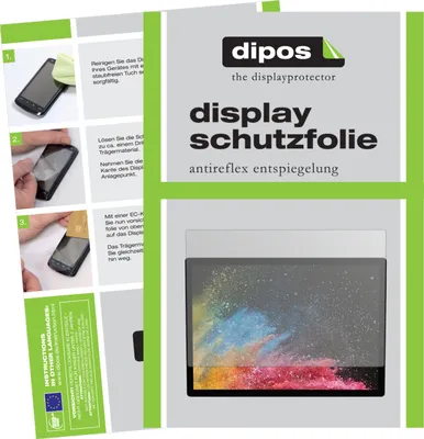 Produktbild von 1x Schutzfolie für Microsoft Surface Book 3 13.5 Zoll matt Displayschutzfolie Folie Display Schutz dipos
