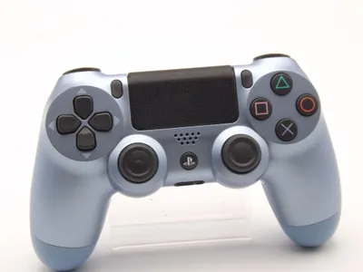 Produktbild von Original Sony PlayStation 4 Controller V2 Titanium Blue / Blau PS4