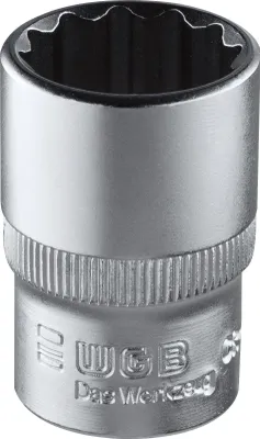 Produktbild von WGB 10mm Steckschlüssel-Einsatz 12-kant für 3/8" Ratschen