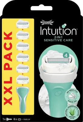 Immagine prodotto di Wilkinson Woman Rasoio Advantage XXL Intuition Sensitive Care set 6 lame