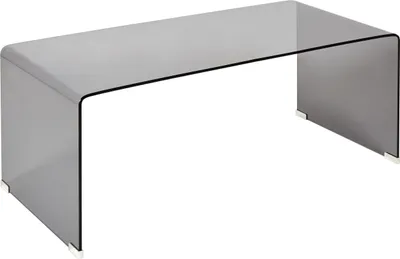 Produktbild von BELIANI Couchtisch Schwarz Transparent 50 x 100 cm Sicherheitsglas Leicht Transportierbar Multifunktional Universell Minimalistisch Skandinavisch Stil