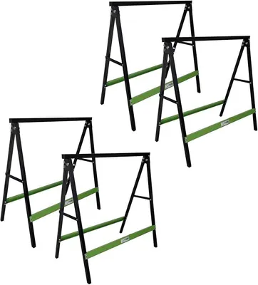 Produktbild von 4x Klappbock Sägebock Arbeitsbock klappbar 2er Set Traglast 200 kg/Paar Gerüstbock