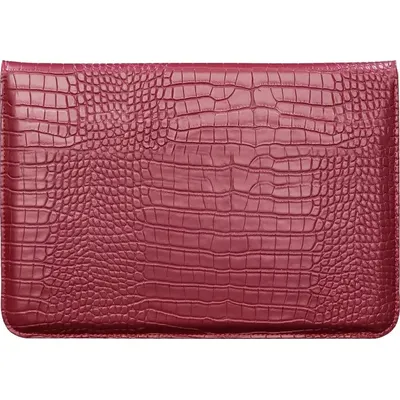 Produktbild von Mobigear Envelope Croco Laptop Sleeve 13 Zoll Laptop Hülle - Rot