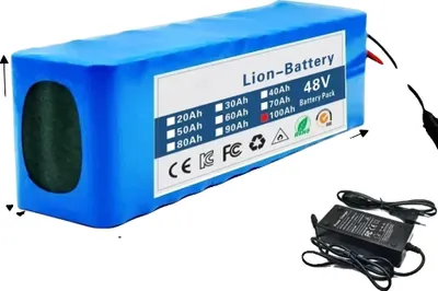 Produktbild von 48V lithium-iontová baterie, kapacita 100 Ah, výkon 2000 W, 48V 100Ah