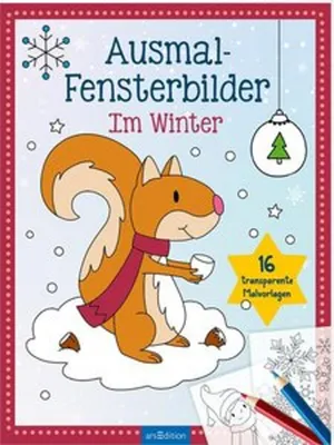 Produktbild von Ausmal-Fensterbilder - Im Winter