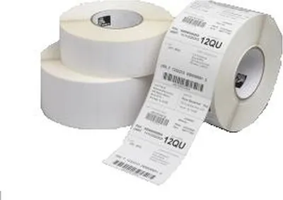 Zdjęcie produktu dla Zebra Z-Perform 1000T, Biały, Samoprzylepne etykiety do drukowania, Wytłoczona etykieta, Rolka, Papier, Termotransferowy