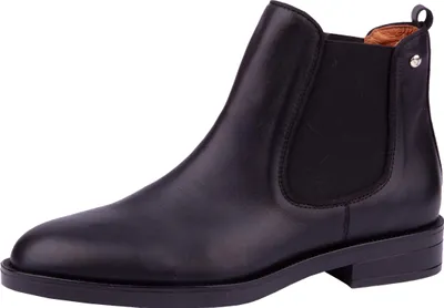 Produktbild von Pikolinos Damen Stiefelette Leder Chelsea Boot mit Gummizug Puertollano W3C-8594, Größe:37 EU, Farbe:Schwarz