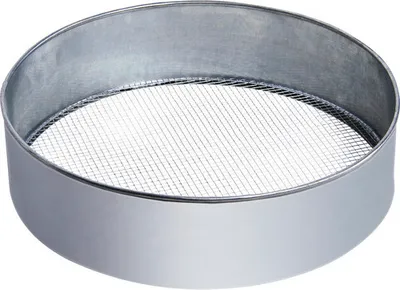 Produktbild von Metallrandsieb mit Wechselgitter verzinkt, Ø 39 cm