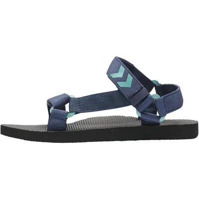 Produktbild von Hummel Strap Sandal Sandale Klett blau/schwarz 214763-7101, Schuhgröße:41 EU