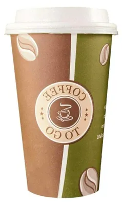 Produktbild von 100 Stück Kaffeebecher Premium Coffee to go mit Deckel weiß, beschichtete Pappe 400 ml