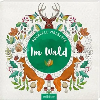 Produktbild von Aquarell-Malblock - Im Wald