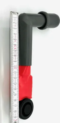 Produktbild von FRANKE Ventilset 1 Becken, Drehknopf, Überlauf rund, Black Matt