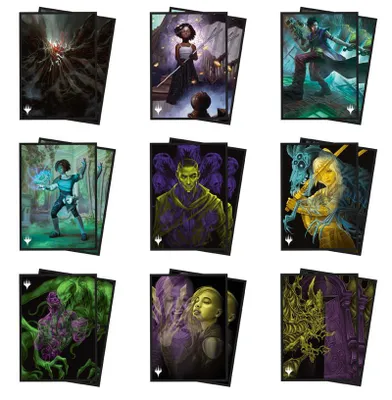 Produktbild von 100 Ultra Pro Sleeves - Duskmourn - House of Horror (66x91mm)