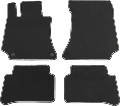 Produktbild von AD Tuning Premium Velour Fußmatten Set für Mercedes E-Klasse W212 + S