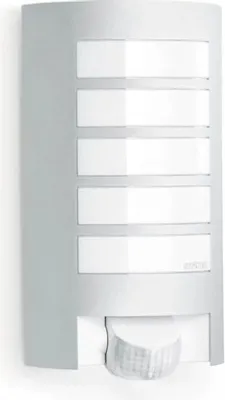 Produktbild von STEINEL L 12, Wandbeleuchtung für den Außenbereich, Silber, Aluminium, IP44, II, IK03