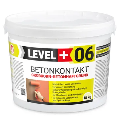 Produktbild von Haftgrund 15kg Betonkontakt Schnell Trocknend Putzgrund Grundierung Profi L+06