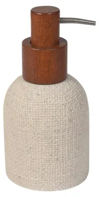 Image de Distributeur de savon CRAFT, acacia/beige