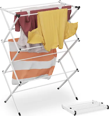Obrázek produktu pro relaxdays Skládací věžový oděvní kůň
