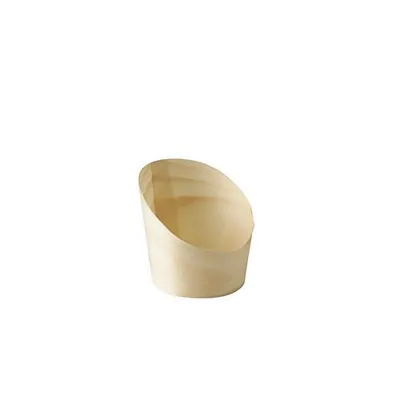 Produktbild von Snackbecher, Holz "pure" Ø 5,5 cm · 6,5 cm