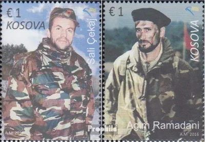 Produktbild von Briefmarken Kosovo 2016 Mi 336-337 (kompl.Ausg.) postfrisch Schlacht um Koshare