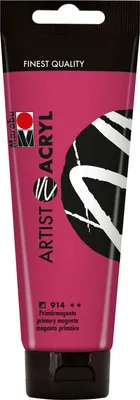 Produktbild von Marabu Künstler-Acrylfarbe Artist Acryl 120 ml primärmagenta
