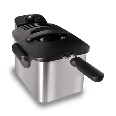 Produktbild von Inventum Kaltzonen Fritteuse 3 L Edelstahl GF431S