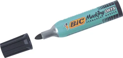 Produktbild von BIC Marking ONYX 1482, Schwarz, Rundspitze, Schwarz, Grün, 6,5 mm, 1,5 mm, 1000 m
