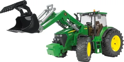 Produktbild von Bruder John Deere 7930 mit Frontlader (03051) grün