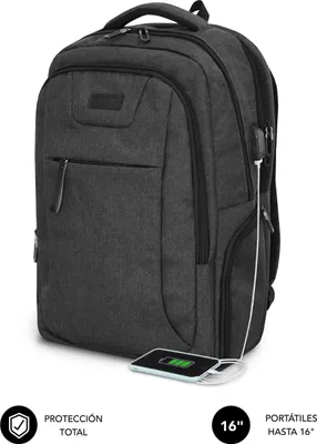 Produktbild von Subblim Laptop-Rucksack Schwarz