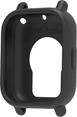 Immagine prodotto di INF Custodia Protettiva in Silicone per Redmi Watch 5 Active - Antigraffio Nero