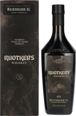Image de Ruotker's RUEDIGER II. Whiskey 43,3% Vol. 0,7l en boîte cadeau
