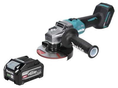 Produktbild von Makita GA 005 GU1 Akku Winkelschleifer 40 V max. 125 mm Brushless XGT + 1x Akku 4,0 Ah - ohne Ladegerät