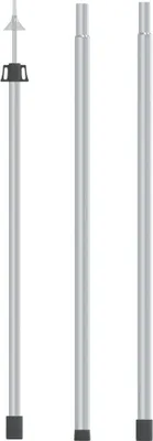 Obrázok produktu pre Teleskopická tyč na plachtu s dĺžkou 102-260 cm hliník