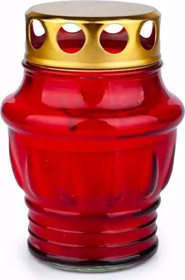 Zdjęcie produktu dla Świeca Cmentarna Provenance 24H, Czerwona